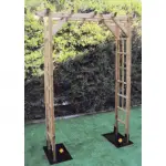Arco ceremonial madera, med. – alquiler para eventos