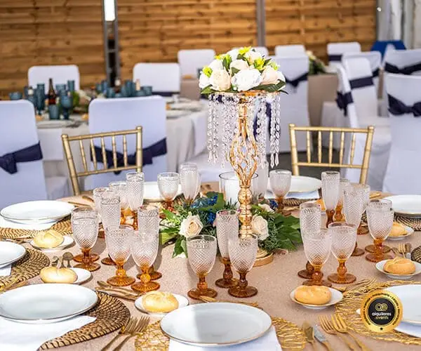 Alquiler de menaje para bodas