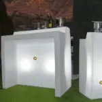 Barra mod. Sicilia iluminada, med. – alquiler para eventos