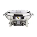Chafing-dish redondo, med. 36ø x 30 cm – alquiler para eventos
