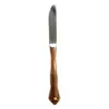 Cuchillo postre col. Imperial oro – alquiler para eventos
