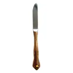 Cuchillo postre col. Imperial oro – alquiler para eventos