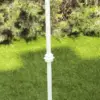Columnas ceremoniales blancas forja, med. 92 cm al. – alquiler para eventos