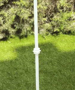 Columnas Ceremoniales Blancas Forja, Med. 92 Cm Al. – alquiler para eventos