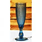 Copa cava génova azul 18 cl – alquiler para eventos