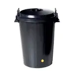 Cubo basura negro 100 litros – alquiler para eventos