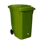 Cubo de basura con ruedas 240 litros – alquiler para eventos
