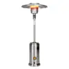 Estufa butano mod. Seta, med. 2,35 al x 80 an. Colores bl/inox. – alquiler para eventos