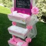 Estantería de arroz o petalos, med. 1,05 al x 50 an cm – alquiler para eventos