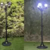 Farola forja color negra, med. 2,00 al x 60 an – alquiler para eventos