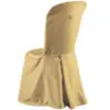Funda silla garrotxa beig – alquiler para eventos