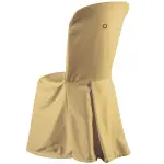 Funda silla garrotxa beig – alquiler para eventos