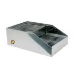 Harinero acero, med. 34x56x20 cm – alquiler para eventos