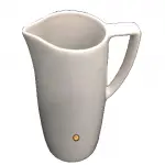 Jarra porcelana. 1litro – alquiler para eventos