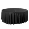 Mantel redondo negro - ø3,30m – alquiler para eventos