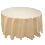 Mantel redondo arena - ø3. 30m – alquiler para eventos