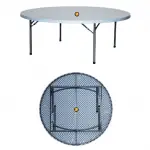Mesa redonda pvc, med. 2 ø mt. – alquiler para eventos