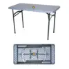 Mesa rectangular pvc, med. 1,80 x 45 cm – alquiler para eventos