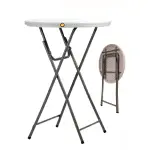 Mesa redonda pvc cocktail, med. 80 ø mt. – alquiler para eventos