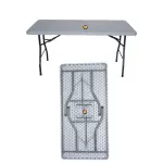 Mesa rectangular pvc, med. 1,80 x 75 cm – alquiler para eventos