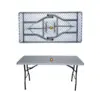 Mesa rectangular pvc, med. 2,00 x 90 cm – alquiler para eventos