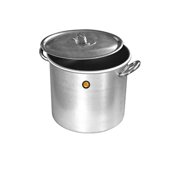 Olla Aluminio, Med. 35 Al X 35Ø/34Litros – alquiler para eventos