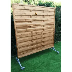 Parabán De Madera Con Ruedas, Med. 2,10 Al X 1,80 An – alquiler para eventos