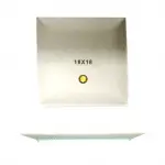 Plato cuadrado mod. Mediterraneo, med. 18 x 18 cm – alquiler para eventos