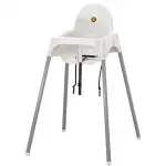 Trona niño mod. Antilop, pvc blanca – alquiler para eventos