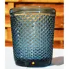 Vaso agua génova azul, 30 cl – alquiler para eventos