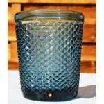 Vaso agua génova azul, 30 cl – alquiler para eventos