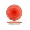 Plato modelo gural rojo 21 ø – alquiler para eventos