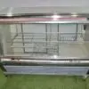 Vitrina expositora frigorífica puerta de cristal abatible con ruedas 127 al x 151 an x 79 f – alquiler para eventos