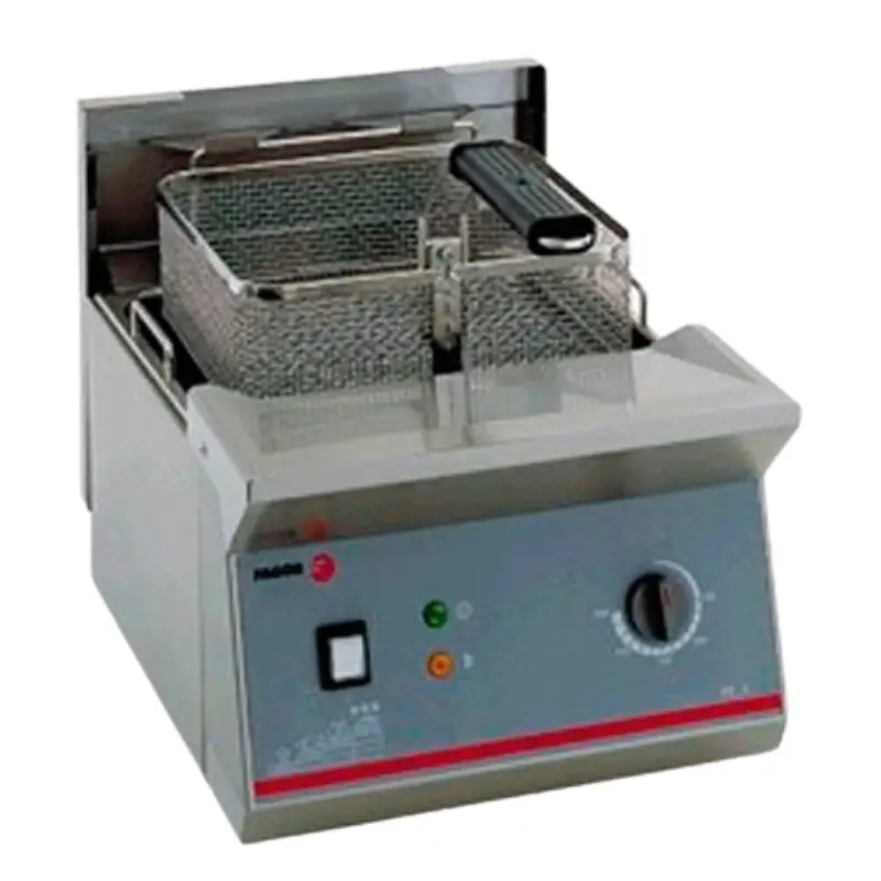 Fre00005 freidora electrica sobremesa 1 seno 7 litros 230v 3000w Freidora electrica de sobremesa 1 seno 7l. 230v 3000w medidas – alquiler para eventos