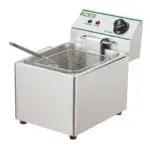 Freidora electrica de sobremesa 1 seno. 8 l. 230v. 3000w. Medidas 23 cm. De alto x 27 cm. De ancho x 33 cm. De fondo – alquiler para eventos