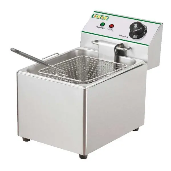 Freidora Electrica De Sobremesa 1 Seno. 8 L. 230V. 3000W. Medidas 23 Cm. De Alto X 27 Cm. De Ancho X 33 Cm. De Fondo – alquiler para eventos