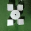 Puff Blanco, Med. 35 X 35 X 35 Cm – alquiler para eventos