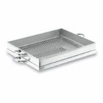 Escurrefritos inox con bandeja 50 x 40 cm – lacor 6 Escurrefritos inox con bandeja 50 x 40 cm – lacor – alquiler para eventos