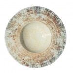 Plato degustación modelo fossil sombrero ø 25 cm 8 Plato degustación modelo fossil sombrero ø 25 cm – alquiler para eventos